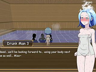 Hana's exposure blossoms in this anime game part 3