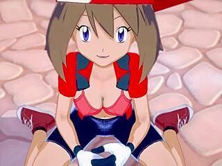 may haruka congratulates you for being a good trainer