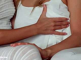 christen courtney and alexis brill started with sensual fingering in their erotic lesbian scene by sapphix called book