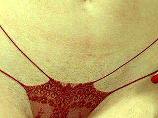 Shaved pussy fucking on Christmas Eve