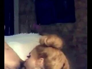 Freaky Ass Redbone Tranny With Big Black Cock