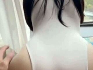 Fitness enthusiast principal and student get kinky in classroom