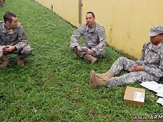 Army man and fuck boy explore fresh gay ventures every day