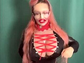 这就是戴眼镜支配女神教你撸管+金钱控制的原因