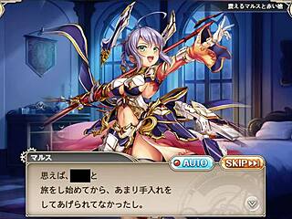In Kamihime Project, Vibrating My Crotch Brought Unprecedented Pleasure!!!