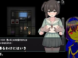 Playing kamikakushi village with machine subtitles 😊