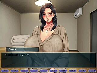 kanojo no okaa-san ep8 has me fucking her in a tight school uniform