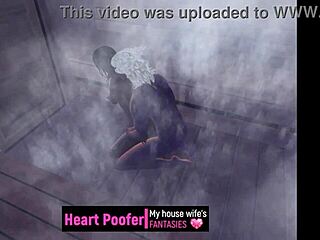 Erotic animation for women at the sauna