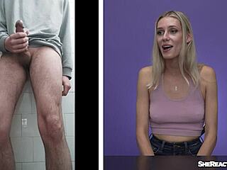Emily Jade's honest review of my ejaculation - her raw reactions