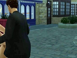 Sims4 public play gone wrong: Spanking and bloopers galore