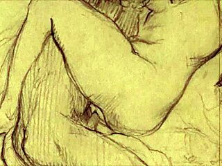 Classic sensual drawings from a bygone era