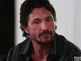 Blonde religious teen possessed by lust