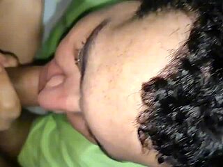 I suck my delicious brother-in-law's cock passionately