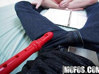 Mofos Star Jessica Rex Buys Time with Patrick Delphia Blowjob