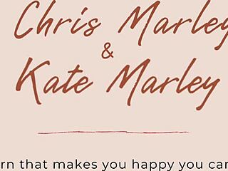 Kate Marley's steamy Christmas bondage and blowjob gift
