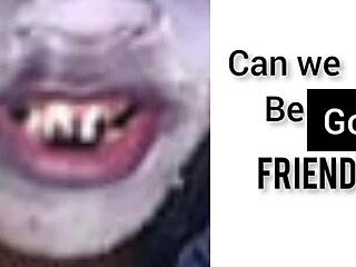 Blondie Gives Footjob