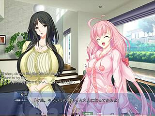 akumeru family - yunagi route part 3 - sucking off her stepbrother crush