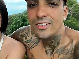 me and my couple had sex in the mountains, it was horny.