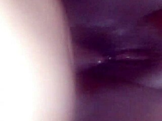 Close up view of ebony BBW squirting queen