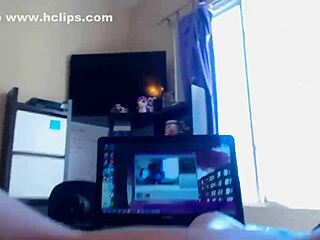 Amateur milf with tattoos and piercings rides dildo passionately