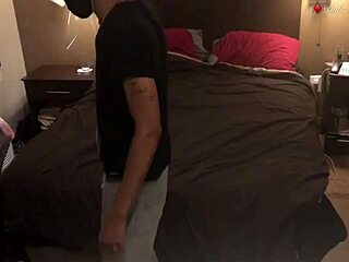 Amateur couple has rough sex in different positions in a shop
