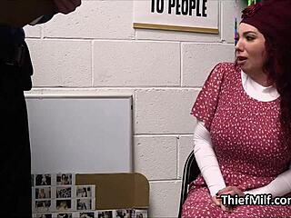 candy bar stealing milf busted and fucked in office