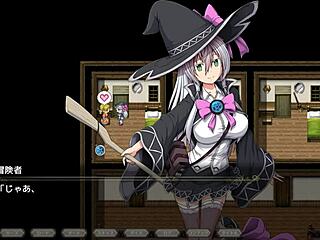 Witch Lizu In Intense Sex Scene From Hentai RPG