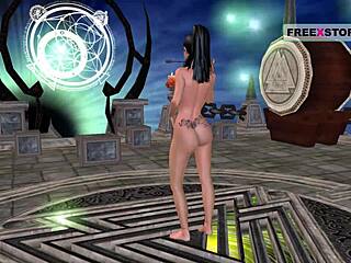 I watched an animated cartoon of an Indian bhabhi in positions