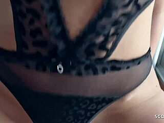 Hey, watch this mature redhead wife Bianca Resa fuck young guy hardcore with monster cock