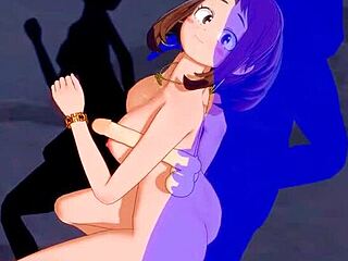 My Hero Academia Hentai - Uraraka's Armpitjob And Blowjob - Japanese Asian Manga Anime Game Porn