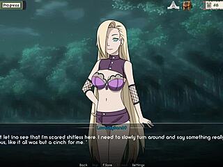 New visual novel-style anime with kunoichi trainer and anal sex