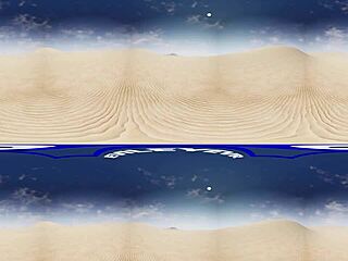 Get lost in the desert with Moka Mora in this VR porn experience.
