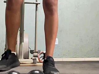 Wow, She’s Bold Licking Pussy At The Gym!