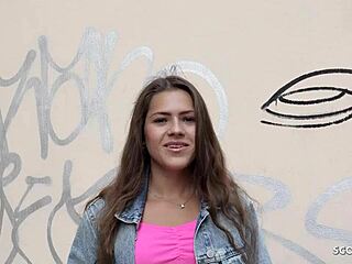 Serina Gomez, a shy teen, gets picked up and fucked at a model job.