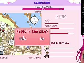 Vtuber Lewdneko Dives Into Femboy Burgers With Cute Shemale Moaning in Wild Anal Play