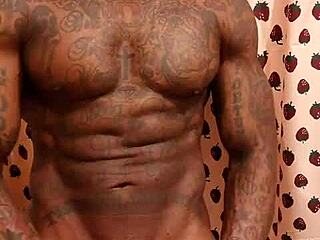 Big black hairy dick worship with Hallelujah Johnson in anarchy