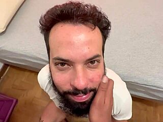 Bearded Man Sucks Cocks