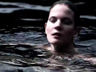 Supernatural Sexy Bikini Girl Swimming In The Pool