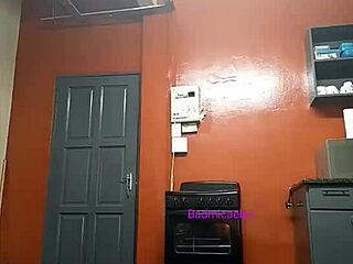 My Friend Ebony With Big Ass Masturbates On Webcam!