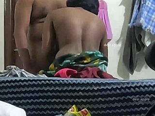 Indian college girl sucking uncle dick