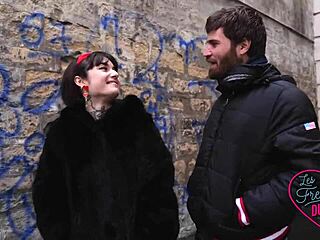 Brunette Crystal is a French slut who likes to suck cock in a brothel