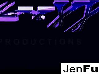 milf jen hexxx and makayla cox share a cock and a giant load