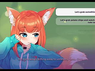 Beautiful anime catgirl masturbates with sex toys and shows her big breasts and juicy ass