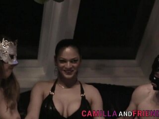 Intense Shemale Porn Featuring Latin Shemales Dominating Slave