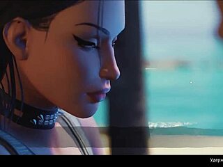 big tits girl bends over for bold revenge sex at party, licking and orgasming wildly