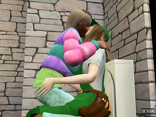 Hot animated plumber gets her clients off with sex