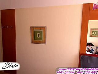 i can’t believe my skinny blonde German girlfriend filmed this hot amateur vacation fuck!