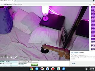 Big Ass In Fishnets During Intense Masturbation Session