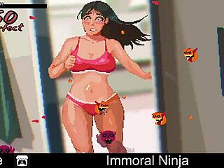 Immoral Ninja In Comedy Erotic Oral