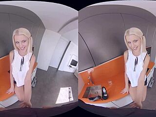 3d doorstep seller in virtual reality porn